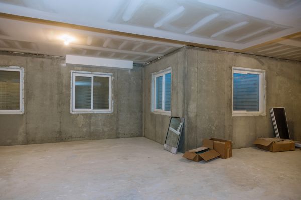 Basement Concrete Installation in Naperville