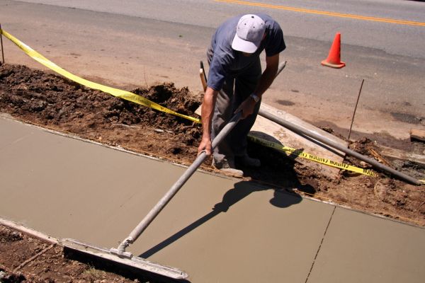 Sidewalk Building in Naperville