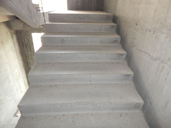 Poured Stair Construction in Naperville