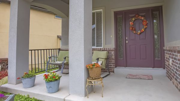 Porch Concrete Laying in Naperville