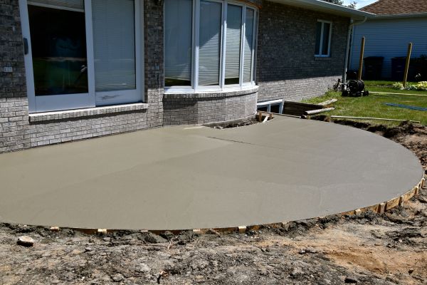 Deck Concrete Construction in Naperville