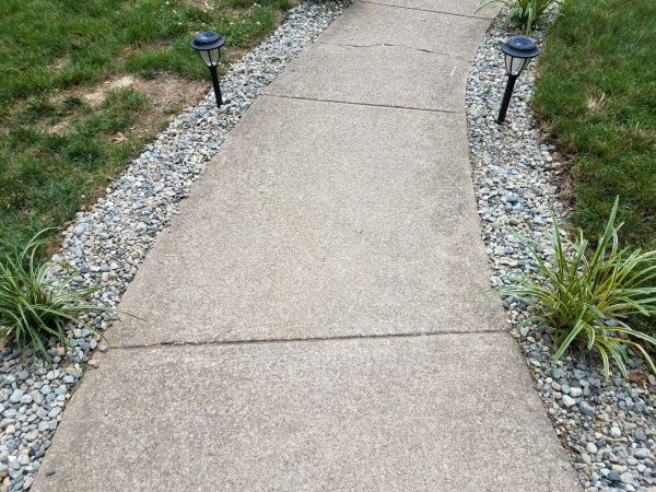 Cement Path Construction in Naperville