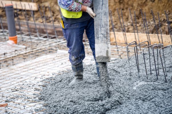 Cabin Foundation Pouring in Naperville