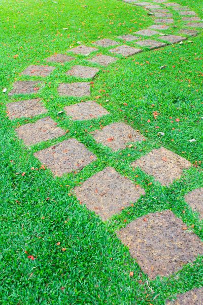 Backyard Pathway Construction in Naperville